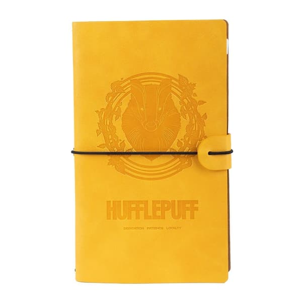 Hufflepuff Travel Notebook, 80 sider, perfekt til fans