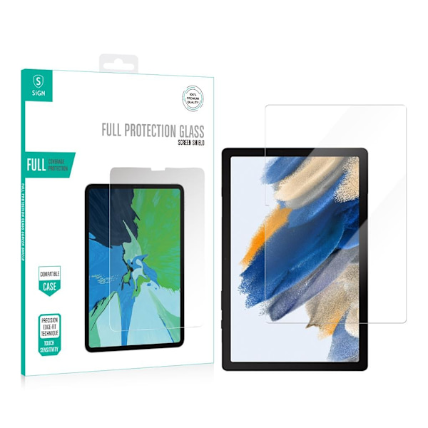SiGN skærmbeskytter i hærdet glas til Samsung Galaxy Tab A8 10,5"