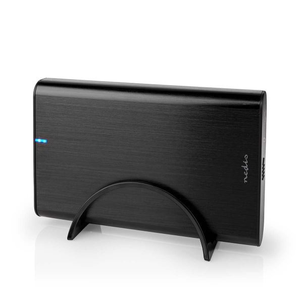 Harddisk Kabinet | 3.5 " | USB 3.1 Gen1 | USB Type-A / USB Type-C™ | Notebook / PC | Aluminium Sort