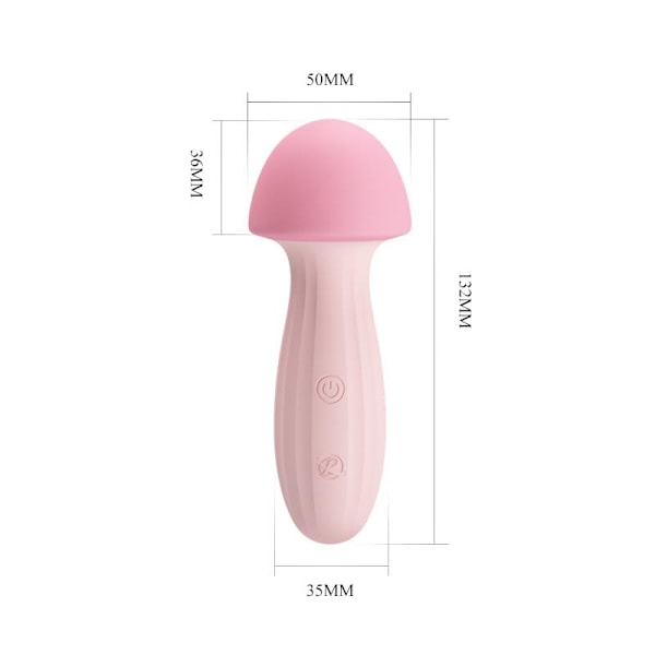 Mushroom Vibe/Massager Silikon USB