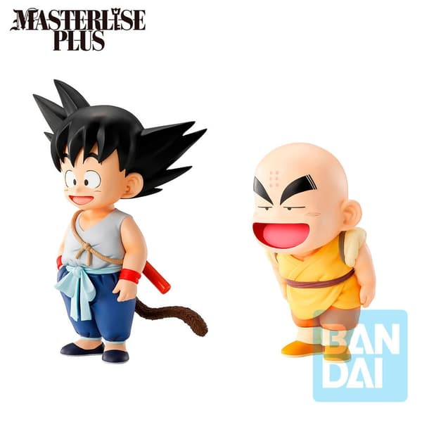 Dragon Ball Training Section Figuuri, Goku & Krillin, 13cm