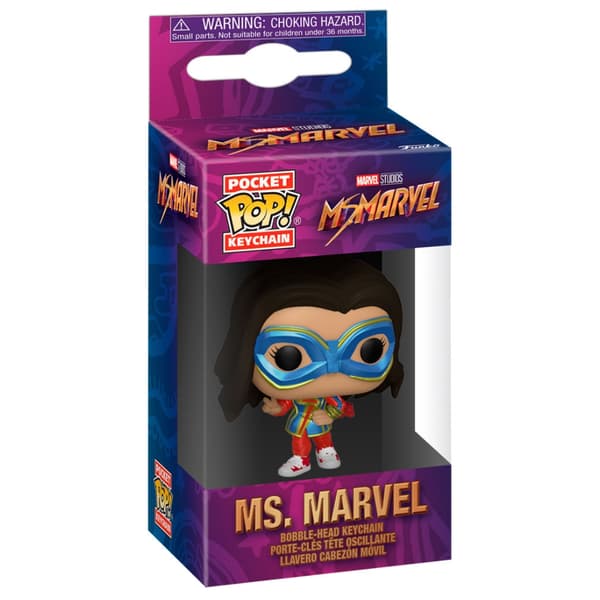 Ms. Marvel Pocket POP-avaimenperä, keräilyfiguuri