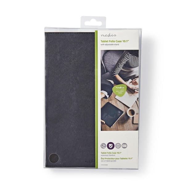 Tablet Folie Etui Samsung | 10 " | Universal | Sort | PU
