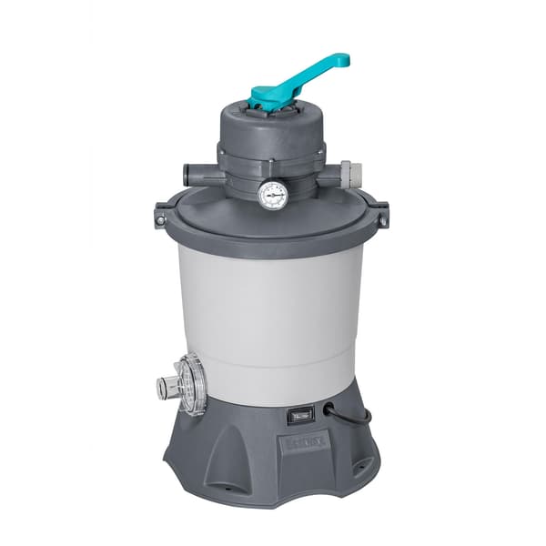 Sandfilterpumpe til pools, 3596 L/h, Inkluderer filterkugler