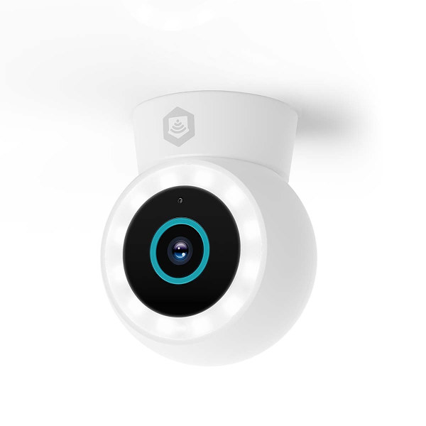 SmartLife utomhuskamera | Wi-Fi | Spotlight | 3MP Full HD 1296p | IP65 | Cloud Storage (tillval) / microSD (ingår ej) / Onvif | 5 V DC | Med rörelsese