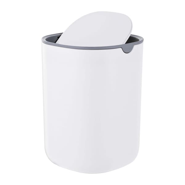 Mini bordspand med svinglåg, 1,5 l – hvid