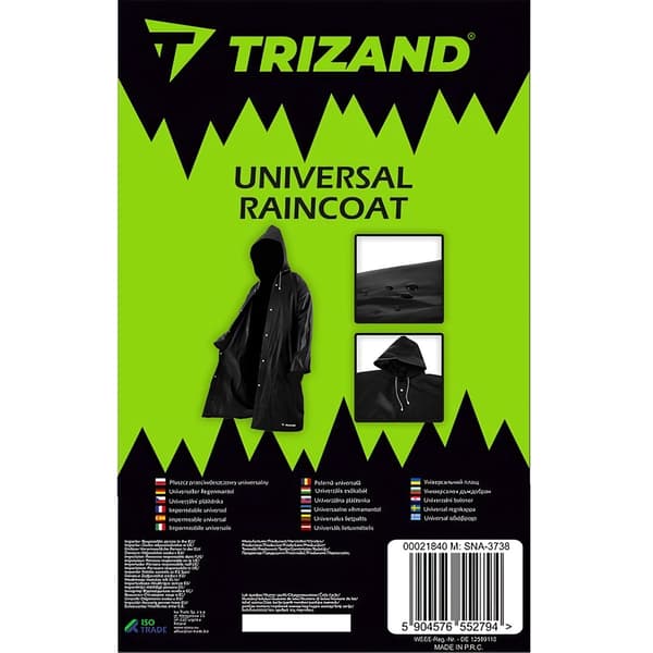 Universal regnfrakke Trizand 21840