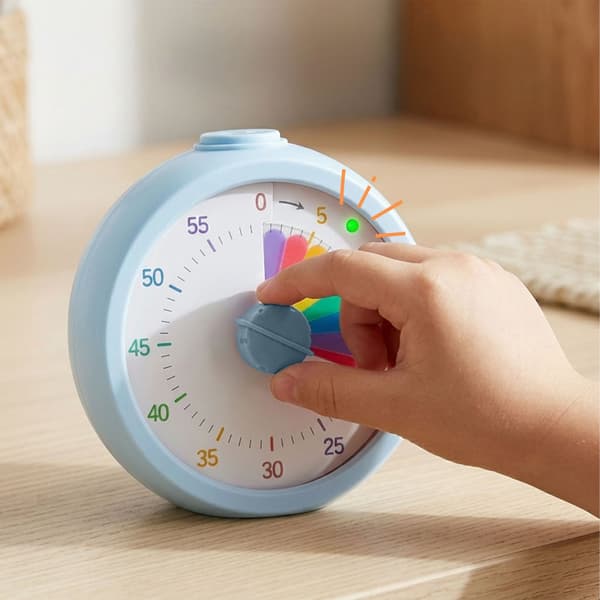 Visuel regnbuetimer til børn og voksne, 60 minutter