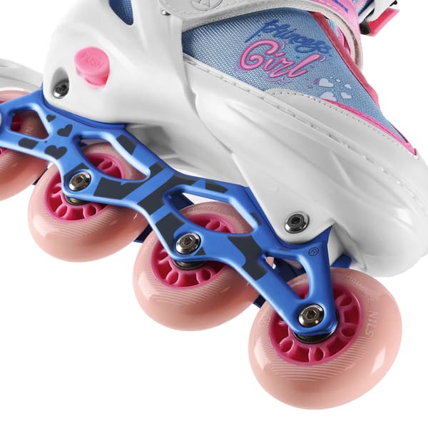 Princess White Inline Skates, størrelse S (31-34)