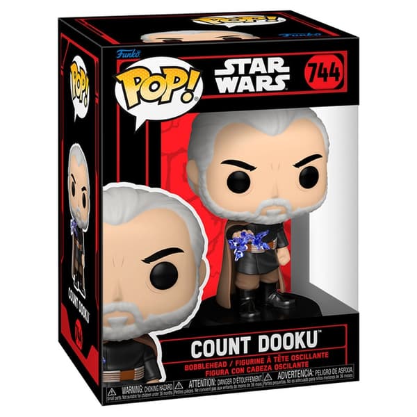 Star Wars Count Dooku Action Figur, 6-tommer samleobjekt