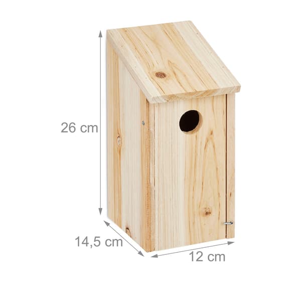 Hängande häcklåda i trä