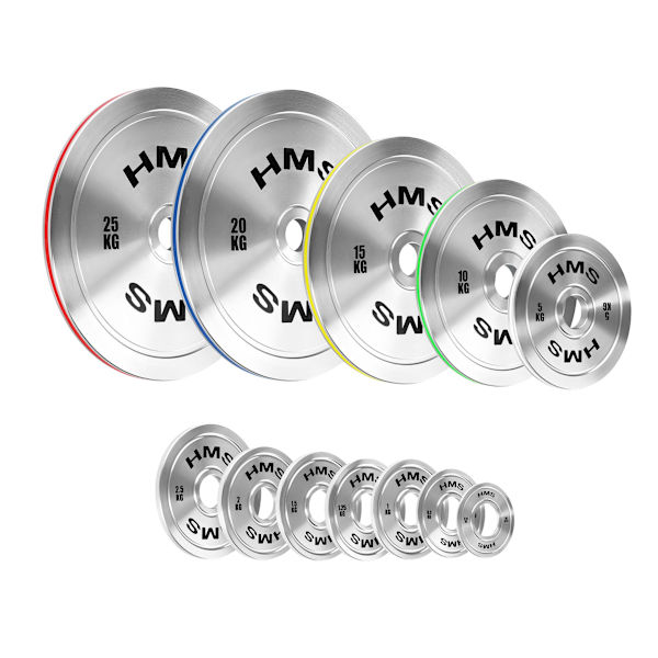 Olympic Steel Viktskiva, 2,5 kg