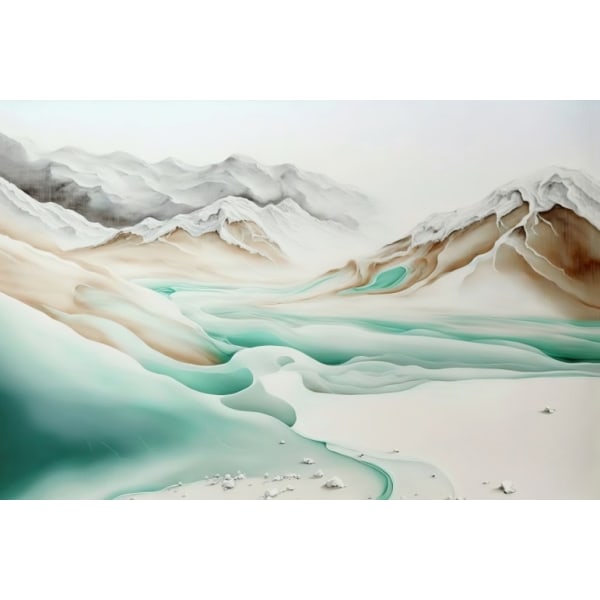 Frozen Landscape - 21x30 cm