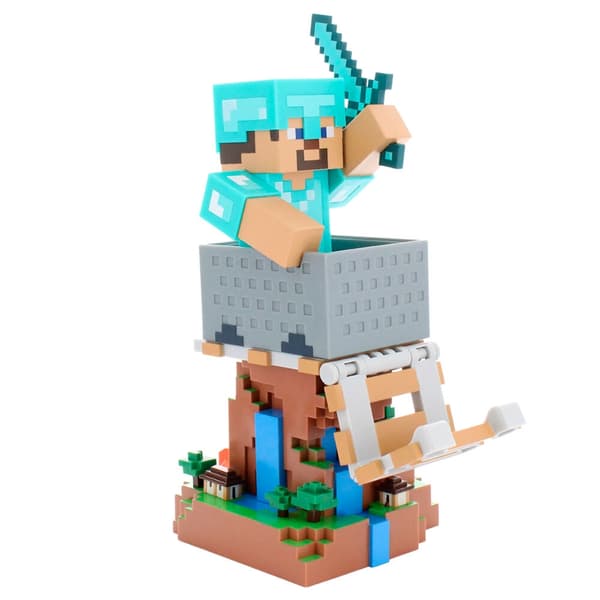 Minecraft Diamond Steve-figur, 20 cm samlelegetøj