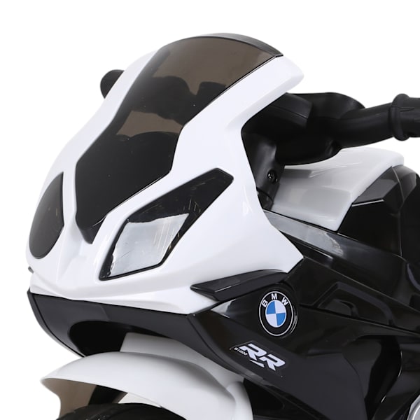 Bmw S1000Rr Lisensoitu Sähkökäyttöinen Lasten Moottoripyörä Lasten Ajoneuvo Akulla, Kolmipyörä, Teräs, Musta, 66X37X44 Cm