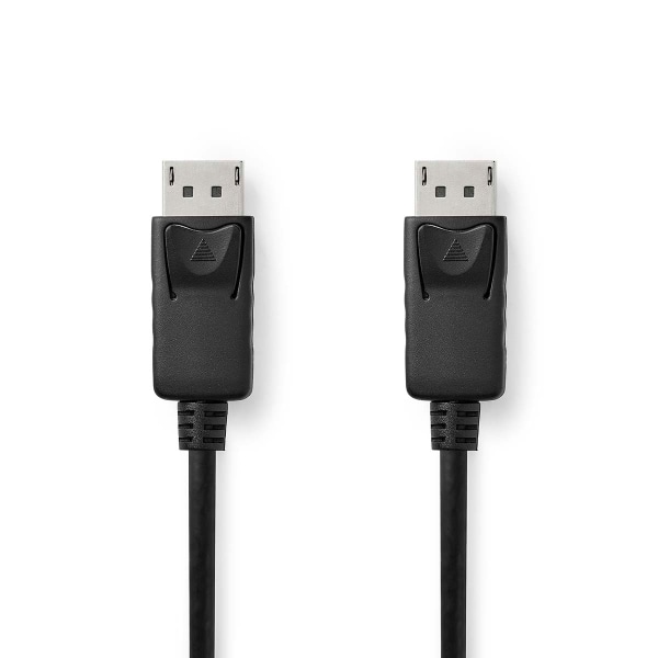 Displayport-kabel | DisplayPort Hane | DisplayPort Hane | 4K@60Hz | Nickelplaterad | 3.00 m | Rund | PVC | Svart | Label