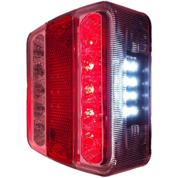 Baglygte 4 funktioner 98x105mm 14LED