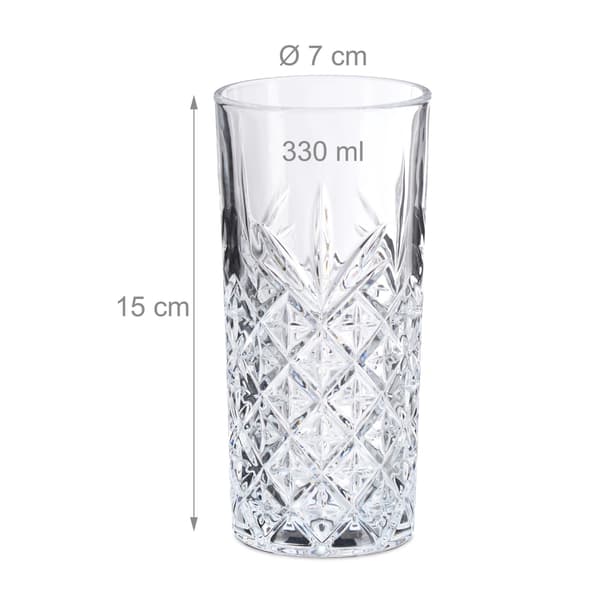 Long drink glas 6-pak