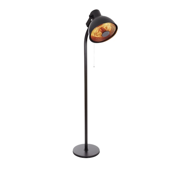 Terrassevarmer - Stående Model - 2000 W - Lanterne