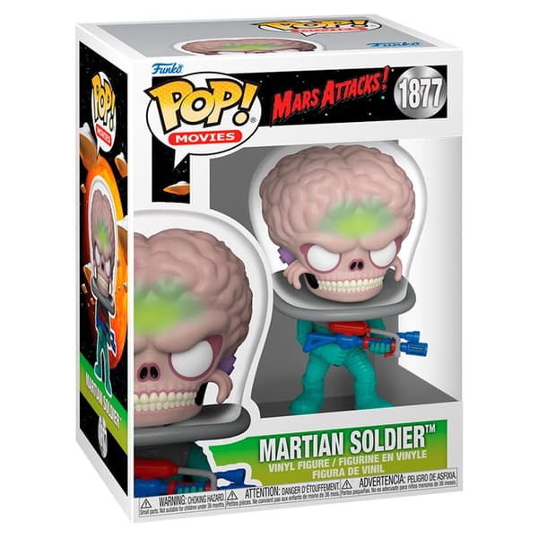 Martian Soldier Action Figur - Samlerobjekt, 7-tommer størrelse