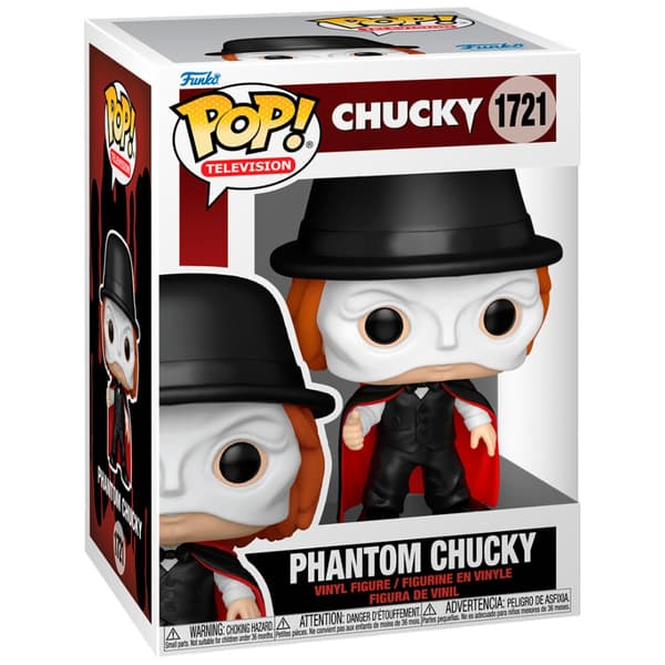 Chucky Phantom Figur, samlerskrækdukke, 12-tommer
