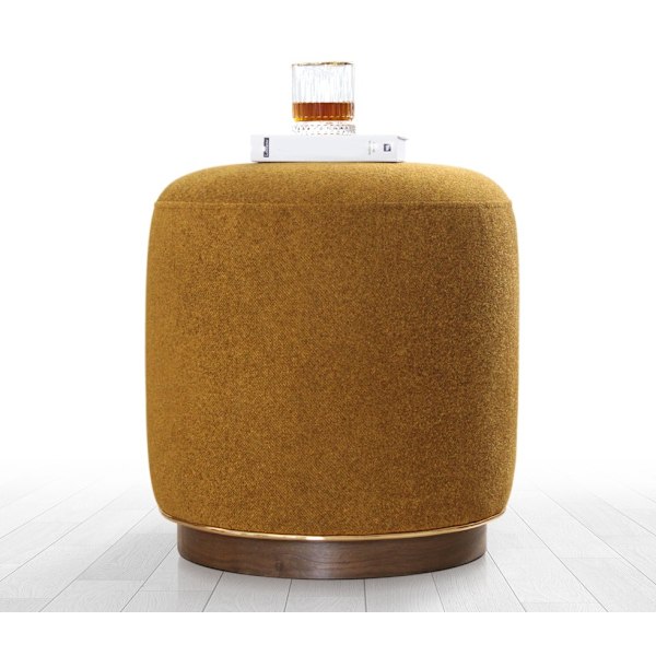 Pouffe Zeone - oliivinvihreä