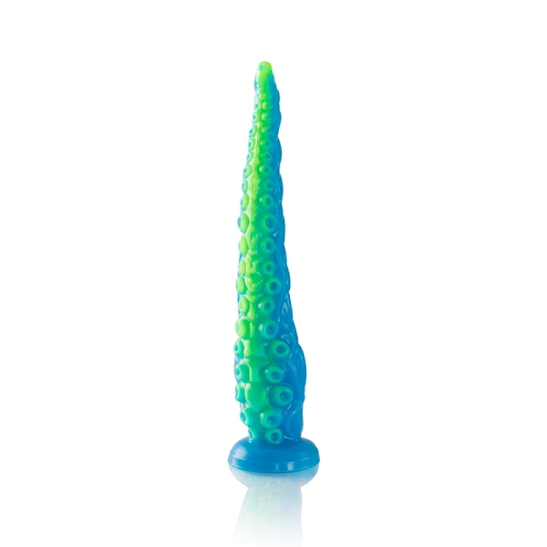 Epic - Scylla Fluorescent Thin Tentacle Dildo Pieni koko