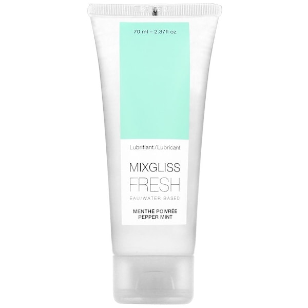 Mixgliss - Vandbaseret smøremiddeleffekt Kold myntesmag 70 Ml