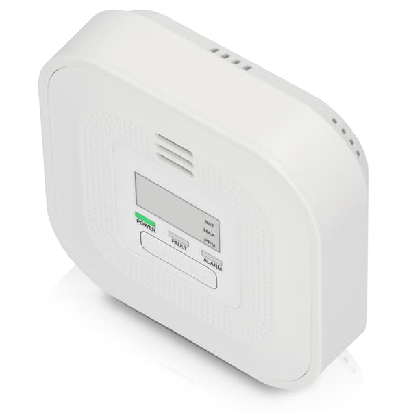 Kuliltealarm med display, 10 års batteri