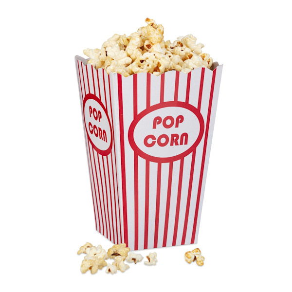 Popcorn kopper 48 stk.