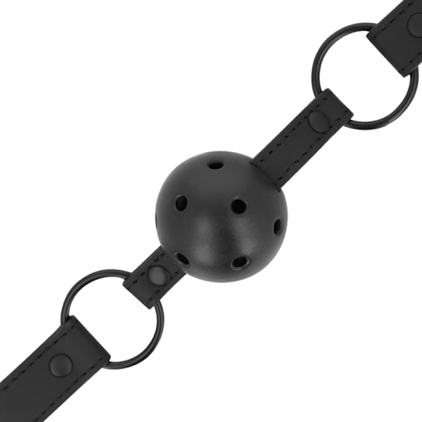 Intense - Fetisch Vegan Leather Ball Gag