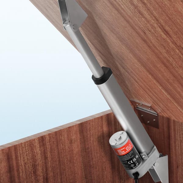 12V lineær aktuator, 15 cm slaglængde, 1500N, IP54