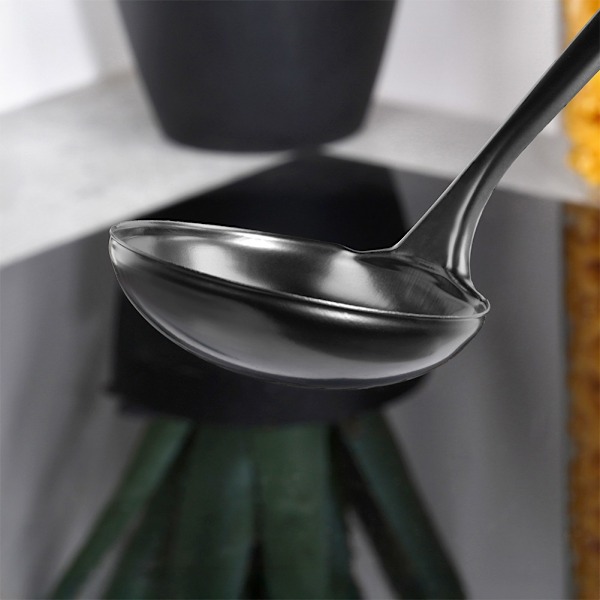Svart stålslev 60 ml, 30 cm
