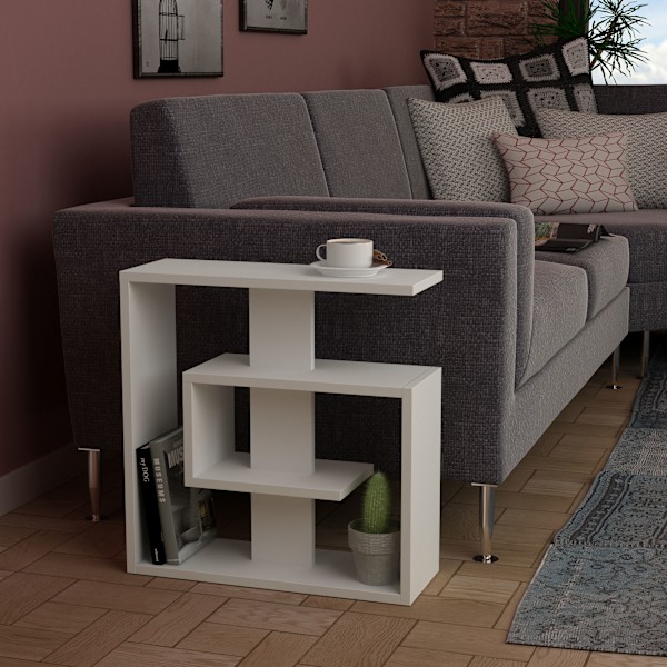 Sidebord Saly - Hvid