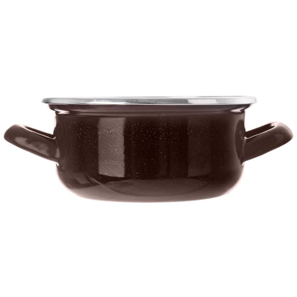 BRUN emaljgryta 16 cm, 1 l