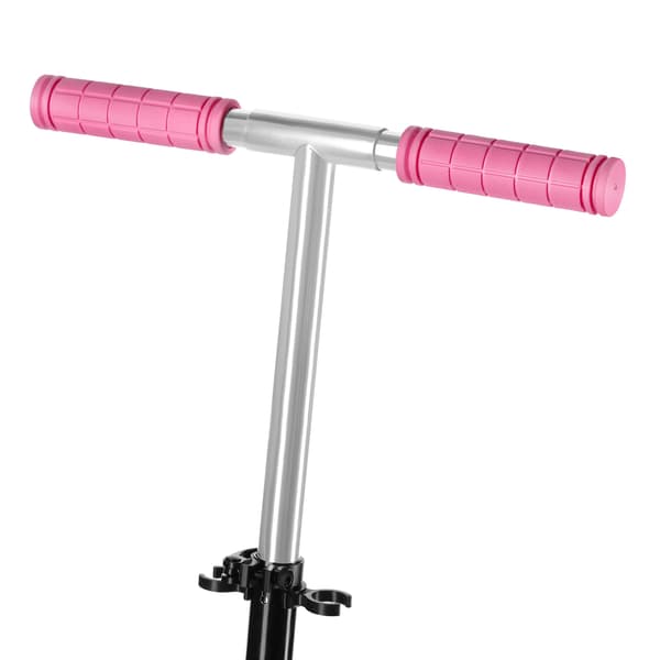 Pink scooter til børn – let, foldbart design