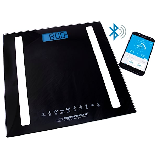 Esperanza 8In1 Bt Scale B.Fit musta