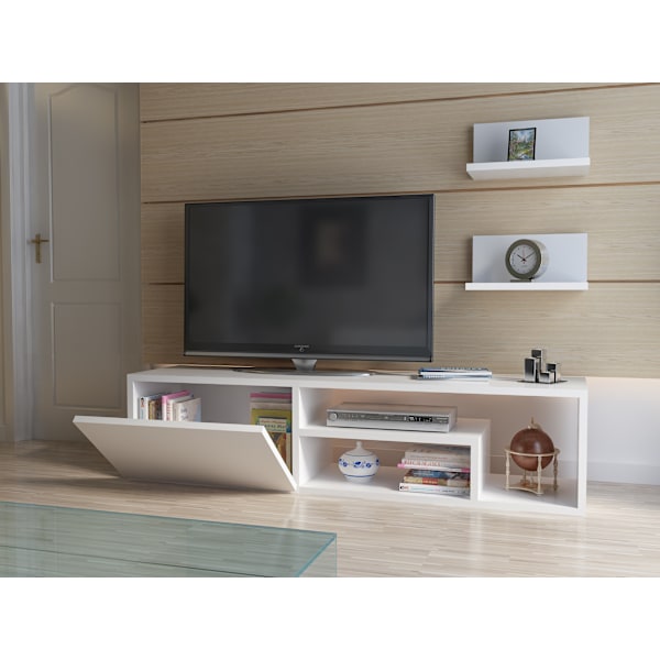 TV-enhet Zeplin - Vit