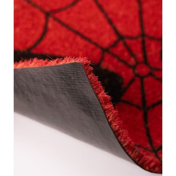 Spiderman dørmåtte til indendørs/udendørs brug, slidstærkt materiale