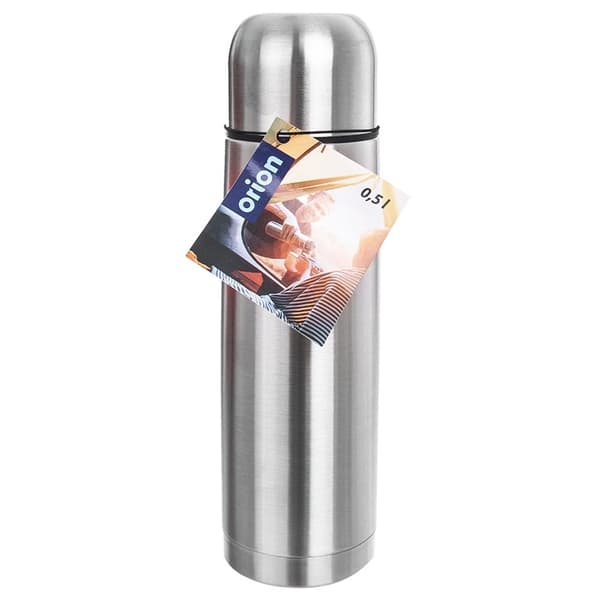 Termos i rostfritt stål, 500 ml, silver