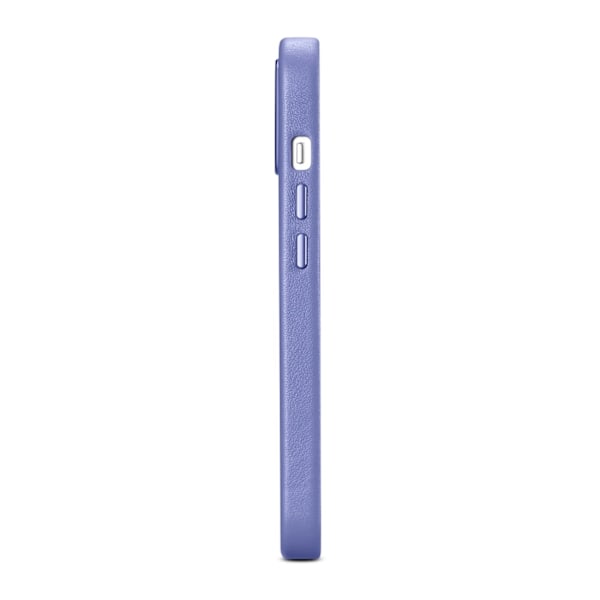 Luonnonnahkainen suojakuori iPhone 14 Plus MagSafe Case Nahkainen vaalea violetti
