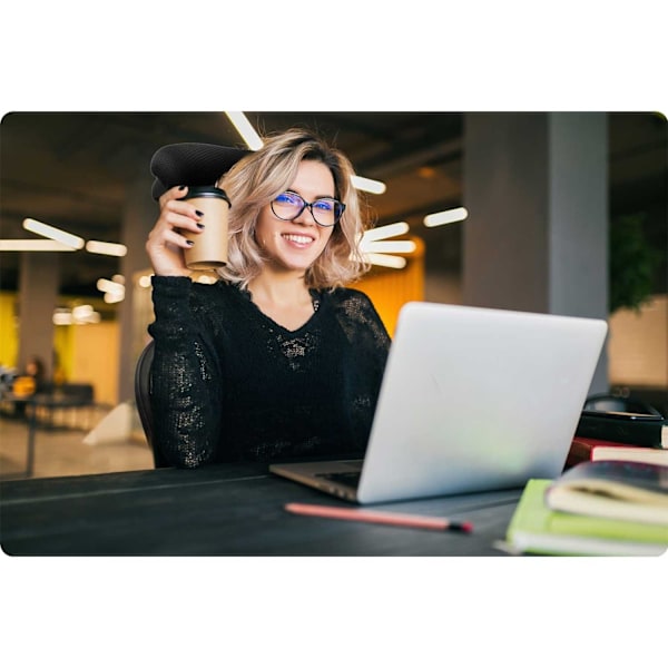 Ergonomisk kontorstol med Micro Mesh - Sofotel Ryga Sort
