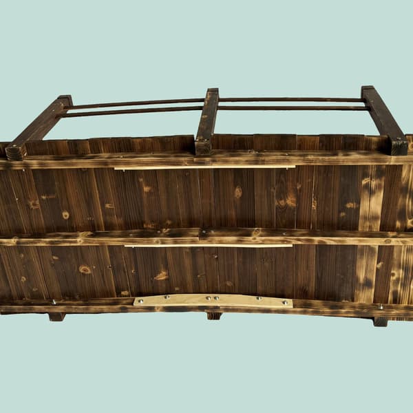 Trädgårdsbrygga, gran, 200 kg kapacitet