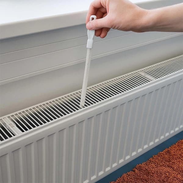 Flexibel kylarrengöringsborste, 60 cm, plastborst