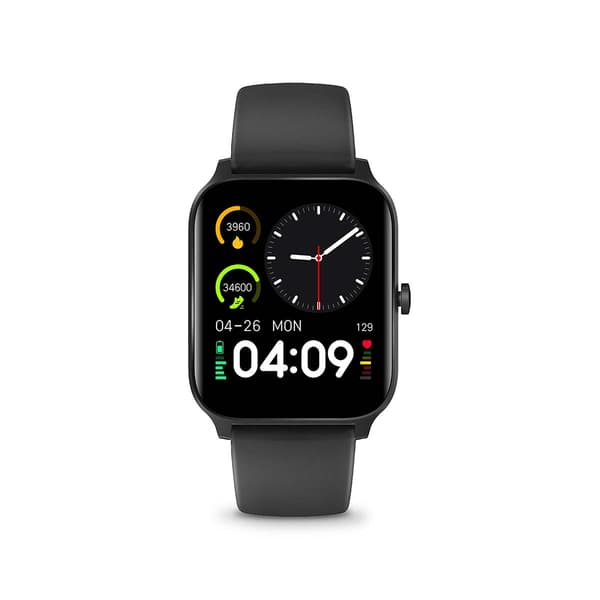 SmartLife Watch | 1,69" | LCD | IP68 | Maksimal driftstid: 240 timer | Android™ / IOS | Sort