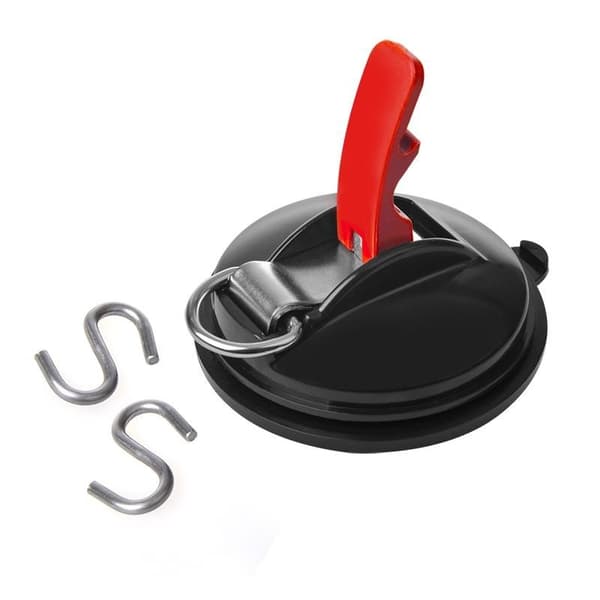 Sugekoplås med ring + 2 S-kroge