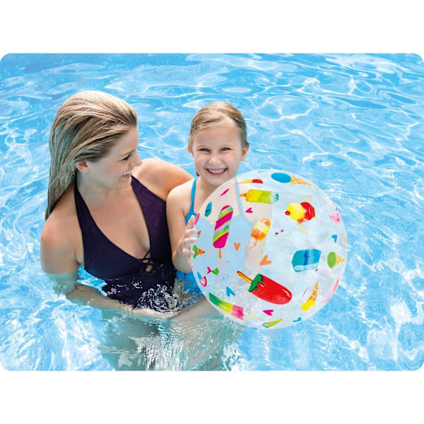 Uppblåsbar badbollsglass 51 cm INTEX 59040