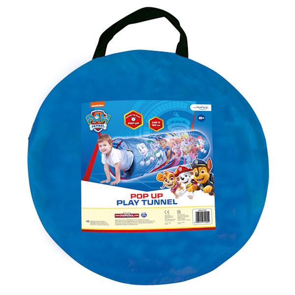 Pop Up Tunneli Paw Patrol Kantokassissa