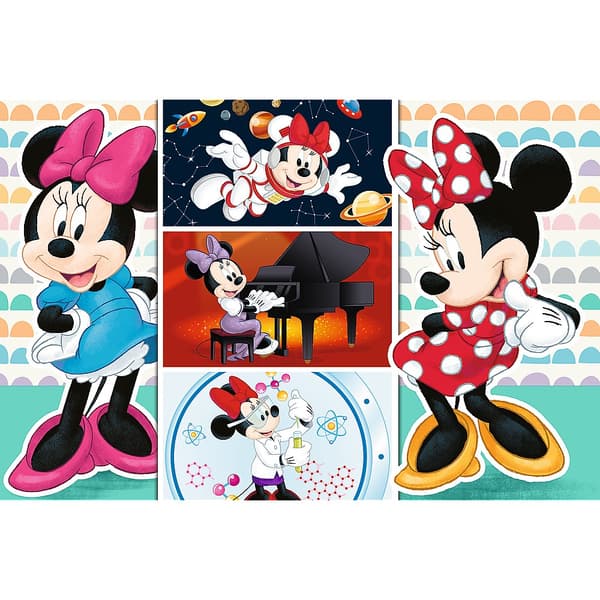 Disney Mimmi Pigg-pussel, 100 bitar, 41x27,5 cm