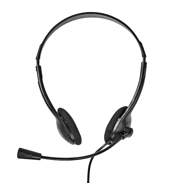 PC headset | On-Ear | Stereo | USB Type-A / USB Type-C™ | Vikbara Mikrofon | Svart